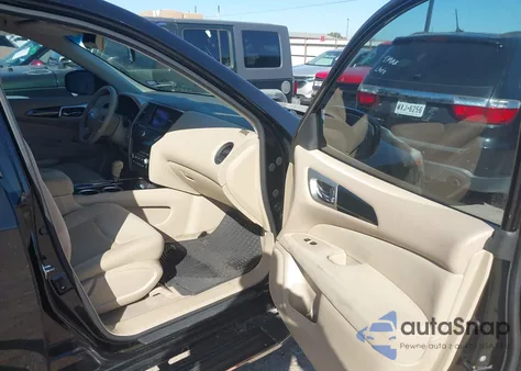 2014 Nissan Pathfinder S из США, поврежденный, VIN 5N1AR2MN3EC719725